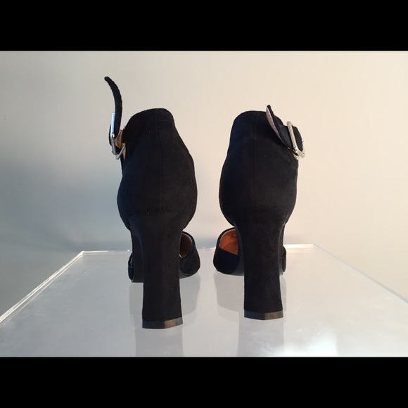 Black Suede Heels - Picture 10 of 14